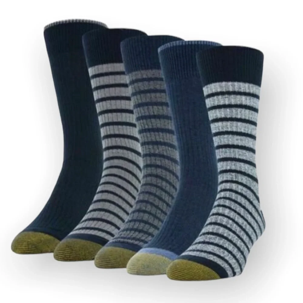 Wentworth Gold Toe Repreve Crew Socks 5-Pack